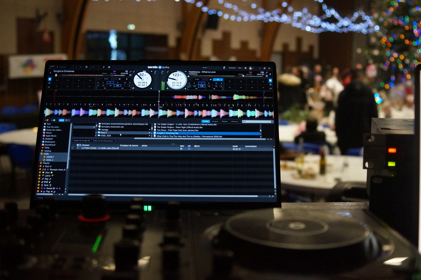 Marché de noël sonorisé par RX DJ
